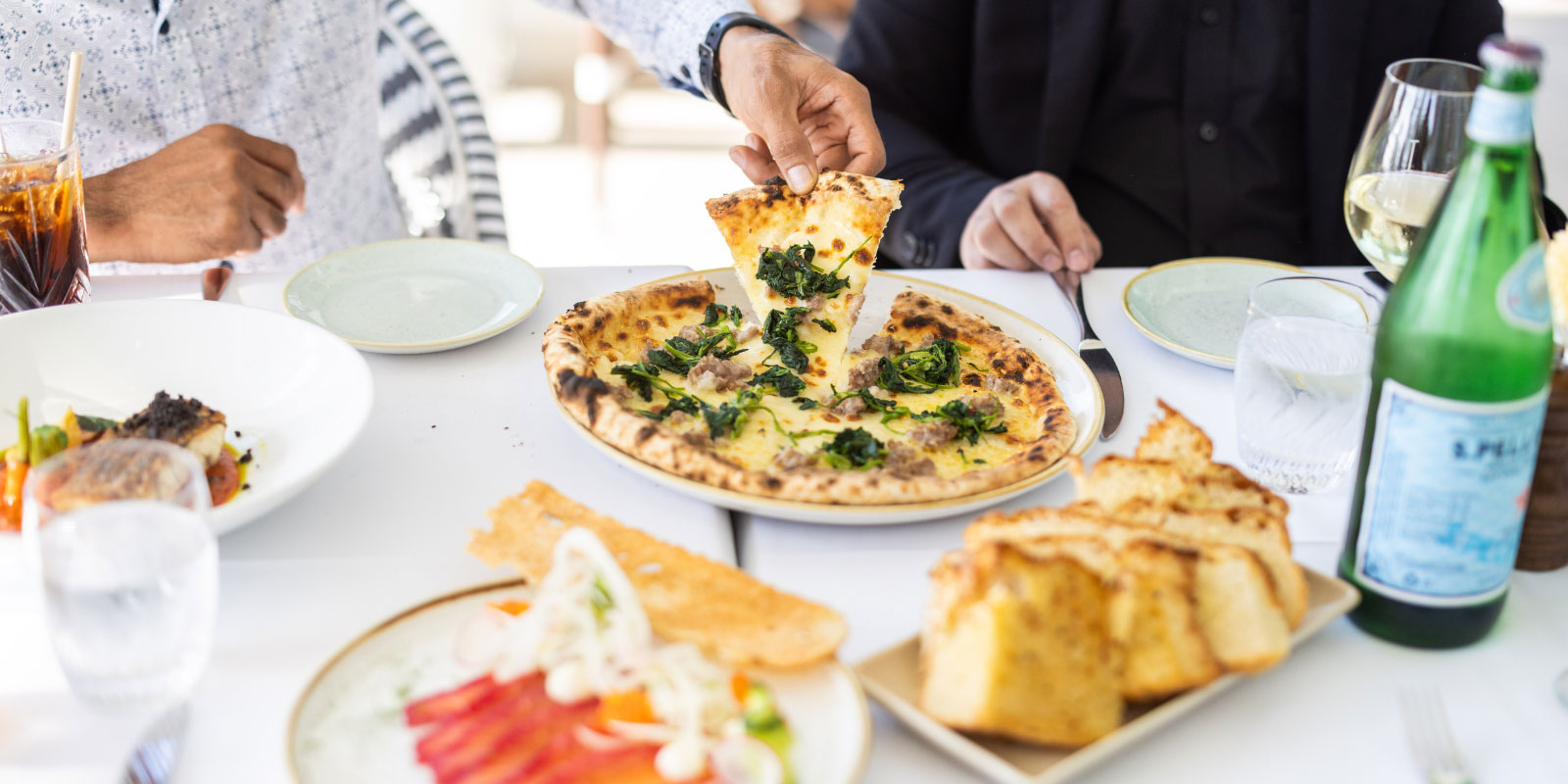 Fine Dining at il Piatto restaurant at Mindil Beach Casino Resort.